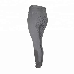 Pantalones de montar de asiento completo ecuestre más vendidos, ropa deportiva al aire libre impresa en silicona de India Horse Products - Product Image 1