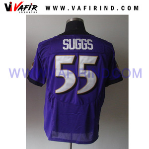 En gros de football Américain Uniforme Faible QUANTITÉ MINIMALE DE COMMANDE Football uniforme Personnalisée football Américain sublimée Maillots - Product Image 2