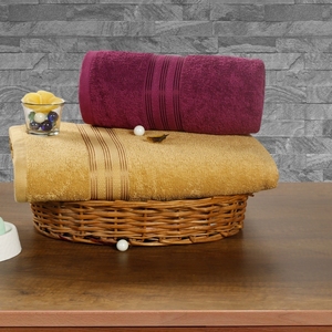 Toallas de baño lisas Dobby de calidad de exportación 100% Toalla de baño OEM con diseño y logotipo personalizados a un precio asequible - Product Image 6