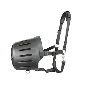 Muselière de cheval EQUIZONE-Modèle de museau de pâturage en nylon HL-J082-10 fabriqué en TW - Product Image 2