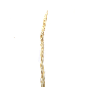 ดอกไม้สีขาวแบบบิดเกลียวทำด้วยมือใบปาล์มแห้งสำหรับตกแต่งคริสต์มาสเป็นมิตรกับสิ่งแวดล้อม - Product Image 1