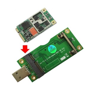 Taidacent <span class=keywords><strong>Mini</strong></span> <span class=keywords><strong>PCI</strong></span>-E để USB Bộ Chuyển Đổi Hội Đồng Quản Trị Với SIM Khe Cắm Thẻ Nhớ cho WWAN/<span class=keywords><strong>LTE</strong></span> Mô-đun - Product Image 2