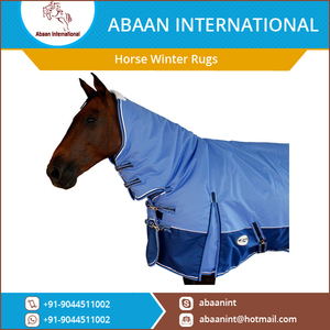 Couverture d'hiver pour cheval avec col intégré, logo personnalisé, 1200D, 300 GSM, vente en gros - Product Image 3