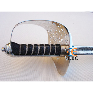 Popular 101cm 1,1 kg espada tradicional para Cosplay colección regalo hecho a mano ceremonia de graduación espadas cinturón de cuero Ceremonial - Product Image 5