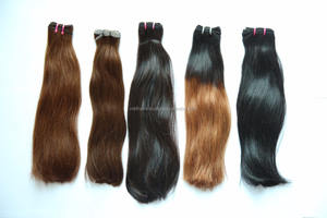 ซูเปอร์คู่วาดขายส่งนามสกุลผมมนุษย์หลายสีผมถักเปียผม - Product Image 5