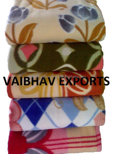 Vaibhav ผ้าห่มผ้าฟลีซโพลีเอสเตอร์สวมใส่ได้ดีไซน์เรียบง่ายออกแบบได้ตามต้องการ - Product Image 5