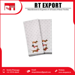 Torchon de cuisine en pur coton Inde. - Product Image 5