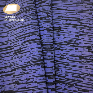 เส้นด้ายโพลีเอสเตอร์สแปนเด็กซ์ย้อมผ้า Jacquard สำหรับชุดกีฬา - Product Image 4