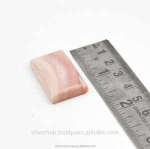 Opale rose naturelle à 100%, cabochons en forme de poire, calibrés, pierres précieuses de naissance, cabochons à dos plat pour la fabrication de bijoux, vente en gros - Product Image 1