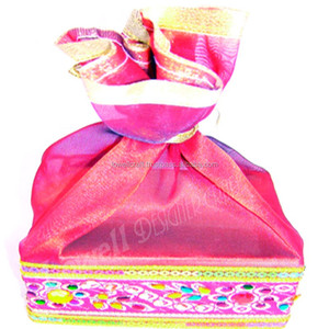 Border <b>Organza</b> Gift Bag <b>Organza</b> Pouches with logo - Product Image 3