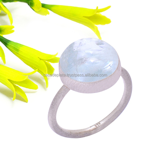 <strong>Wholesale</strong> Natural Aquamarine Sterling Silver Ring Fine Jewelry with Diamond Freshwater <strong>Pearl</strong> and <strong>Pearl</strong> for Weddings Parties