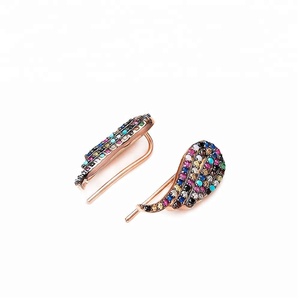 Pendiente de diseño de ala de Ángel turco, joyería de plata de ley 925 artesanal al por mayor a precio de fábrica - Product Image 2