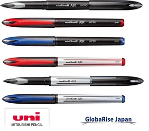 Mitsubishi Uni Ball AIR UBA-201 Udara ROLLERBALL PEN untuk Grosir Buatan Jepang