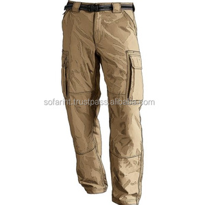 กางเกงคาร์โก้ผู้ชาย,กางเกงขายาวผ้าฝ้าย100% สำหรับล่าสัตว์ - Product Image 3