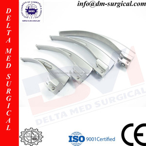 Ensemble de laryngoscope MacIntosh de Delta Med Surgical Acier inoxydable chirurgical Conventiona Base réutilisable d'instruments chirurgicaux - Product Image 5