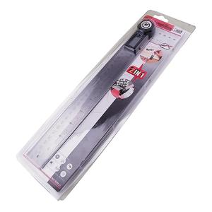 Medidor de buscador de ángulo Digital de regla de transportador 2 en 1 de alta calidad 300mm cada brazo (600mm) función de bloqueo estable (OEM) - Product Image 3