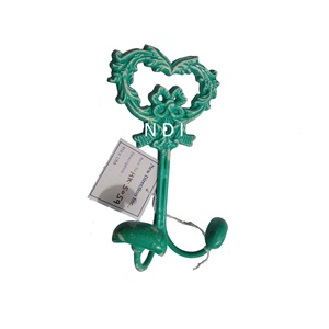 Ganchos de Pared Decorativos de Estilo Vintage, Diseño Artesanal de Aluminio, para Colgar Abrigos o Bolsos, con Recubrimiento en Polvo - Product Image 3