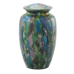 ที่ใส่โกศสำหรับงานศพผู้ใหญ่ทำจากทองเหลือง/อลูมิเนียมโกศสไตล์อเมริกัน/ยุโรปลายพรางใหม่ที่น่าตื่นตาตื่นใจ - Product Image 6