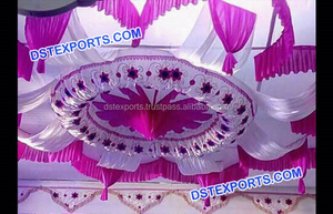 Bollwood-cortinas de fondo de colores para boda, cortinas de fondo indio de Mandap, fabricante y distribuidor - Product Image 2