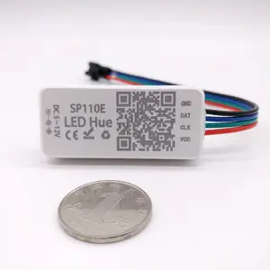 RGBW LEDストリップコントロールDC5V-12V SP110E WS2812BLEDコントローラー