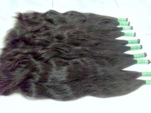 Cheveux lisses Offre Spéciale naturels REMY, cheveux humains sans traitement, vrac - Product Image 6