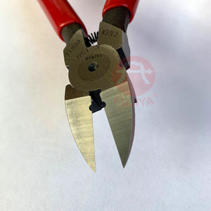 FUJIYA Diagonal Pliers Precision Side Cutting Nippers Metric Steel OEM High Carbon Alloy Steel 6 Inch Industrial Grade - Product Image 4