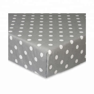 Low Price Good Quality Waterproof Cotton Baby Fitted Crib Sheet India - Product Image 5