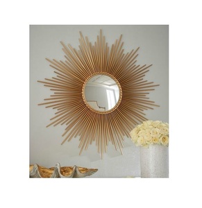 Espejo de pared con diseño de girasoles, espejo de pared de la mejor calidad - Product Image 1