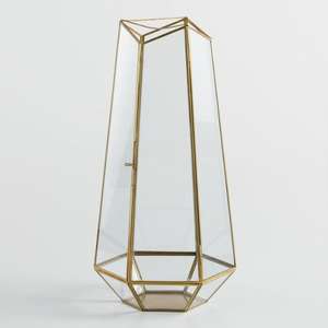 Terrarium แก้วโลหะชุบทอง - Product Image 2