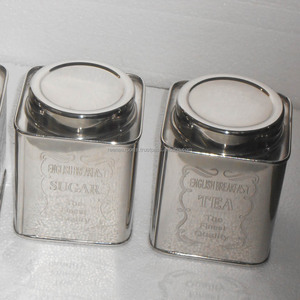 Bidon d'ustensiles d'acier inoxydable de café de thé pour l'Inde de cuisine - Product Image 3