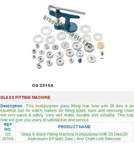 GREEN STARS SA PVT LTD Máquina de montaje de vidrio GS 2015A Herramientas de joyería para joyeros - Product Image 2