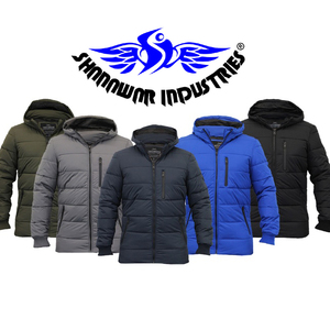 Shanawar Industries Veste matelassée d'hiver décontractée style High Street pour homme Veste en duvet populaire pour la saison - Product Image 3