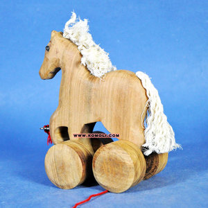 Jouets à tirer en bois au design créatif, conceptions personnalisées faites à la main - Product Image 3