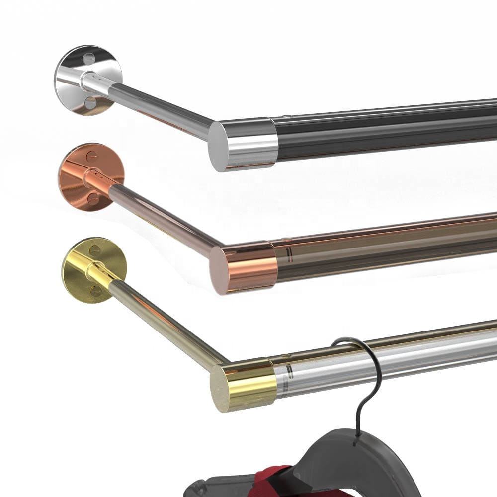 C2 Chrome wall hardware