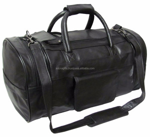 Bolso de viaje de cuero de fábrica de India - Product Image 1