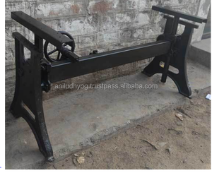 Base de mesa de manivela ajustable de hierro fundido - Product Image 4