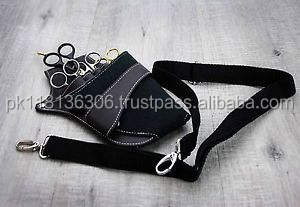 Tijera de peluquería negra/salón y funda de peine, bolsa de cintura/bolsa - Product Image 3