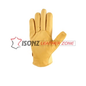 ถุงมือนิรภัยหนังสำหรับอุปกรณ์ป้องกันมือกลศาสตร์ - Product Image 4