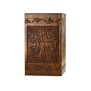 Urnas funerarias de madera conmemorativa de árbol - Product Image 1