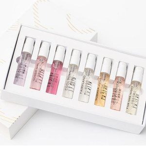 Little perfume boxes making sample perfume bottle with box sample gift perfume packaging