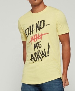 T-shirt décontracté pour homme à manches courtes en coton respirant, imprimé sérigraphié, poids du tissu 260 grammes - Product Image 6