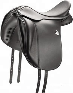 Selle en cuir anglaise pour cheval - Product Image 1