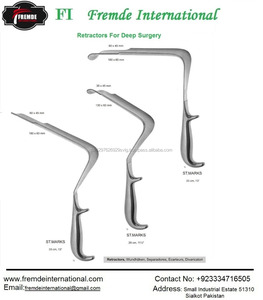 เครื่องดึงกลับได้รับการรับรอง CE สำหรับการผ่าตัดแบบลึกเครื่องดึงกระดูกเชิงกรานวัสดุสเตนเลสสตีล - Product Image 1