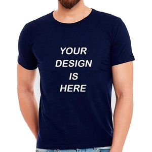 Tùy Chỉnh Người Đàn Ông Của Crew Neckshort Tay Áo T-Shirt 100% Cotton Với Lụa Màn Hình In Ấn Biểu Tượng Tùy Chỉnh Áo Thun OEM Nhà Sản Xuất - Product Image 6