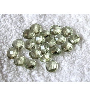 Fabricación de piedras preciosas sueltas de amatista verde para regalo de aniversario de joyería para mujeres, producto a granel hecho a mano, pendientes de la mejor calidad. - Product Image 2