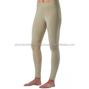 Shemax 2024 de alta calidad personalizado al por mayor todos los colores todos los tamaños equipo de caballos rendimiento ecuestre medias de equitación-Parche de rodilla - Product Image 1