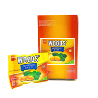 Pince à fruits lozengé, bois naturel, goutte de bonbons