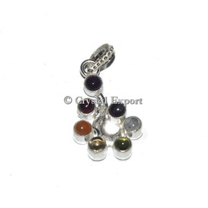 Pendentifs en métal Chakra - Product Image 1