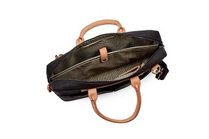Waxed Canvas and Leather <b>Laptop</b> <b>Bag</b> - Product Image 5