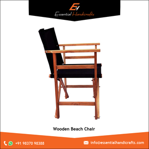 Modern Design Black Durable Finishing Outdoor Portable Wooden <b>Folding</b> <b>Beach</b> <b>Chair</b> for Home and Outdoor <b>Chairs</b> <b>Folding</b> - Product Image 6